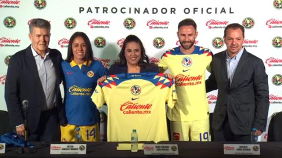 América presentó nuevo patrocinador para el Apertura 2022