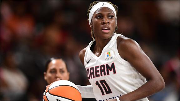 Rhyne Howard hits 6 3s, scores career-high 43 to help Dream beat Sparks ...