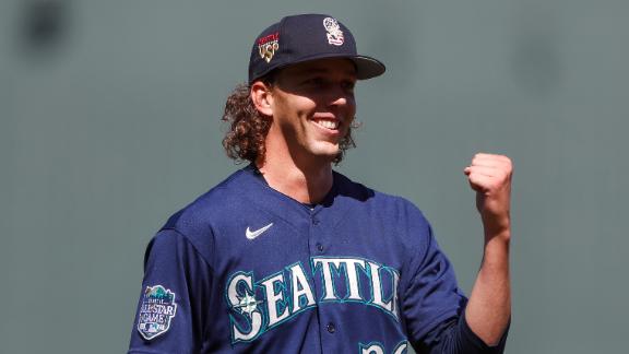 Logan Gilbert pitches five-hit gem, Mike Ford, AJ Pollock homer in  Mariners' 6-0 win over Giants 