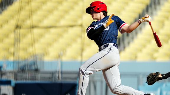 MLB Scout's Video View: Analyzing Royals Prospect Kyle Isbel