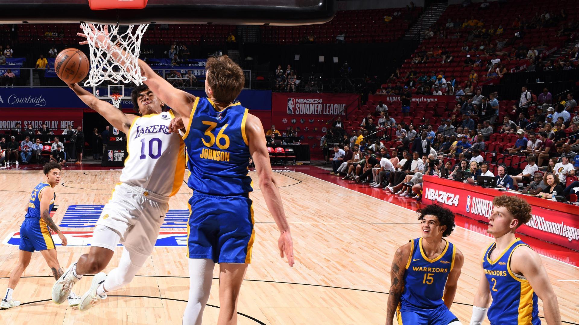 Max Christie continues to dominate as Lakers defeat Warriors in