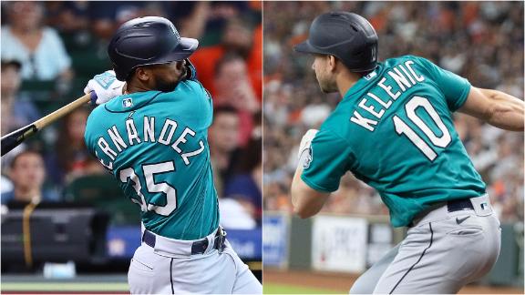 Jarred Kelenic's double, Logan Gilbert's strong start help Mariners over  Astros 3-1 