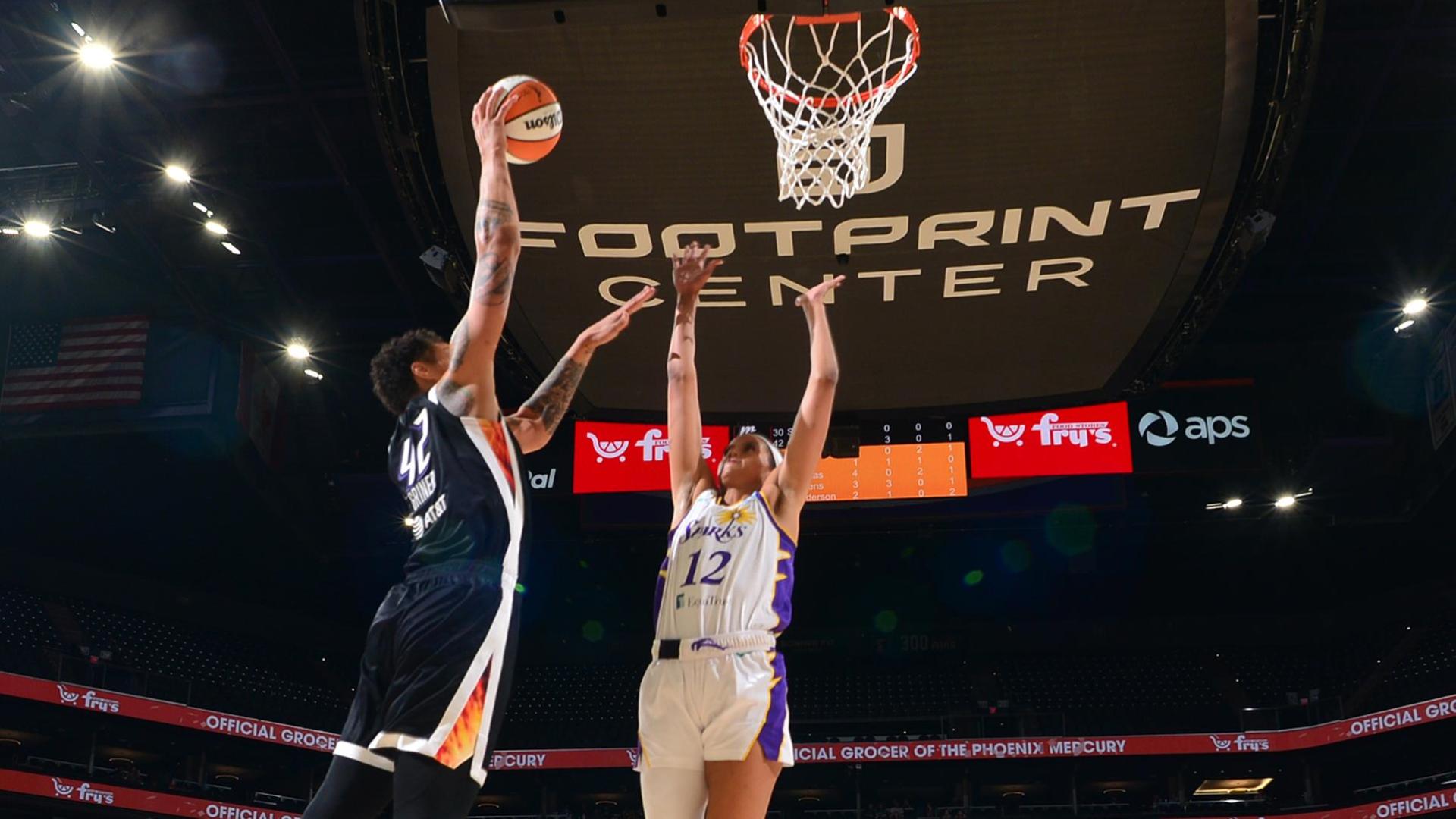 Los Angeles Sparks Highlights In Win Over Phoenix Mercury