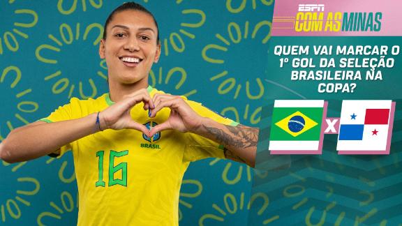 Brasil estreia hoje na Copa do Mundo feminina! Quem vai marcar o 1º gol  brasileiro no Mundial? Veja os palpites - ESPN Video
