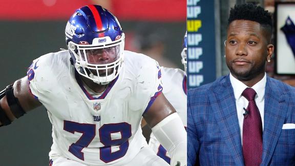 New York Giants lock in left tackle Andrew Thomas with long-term