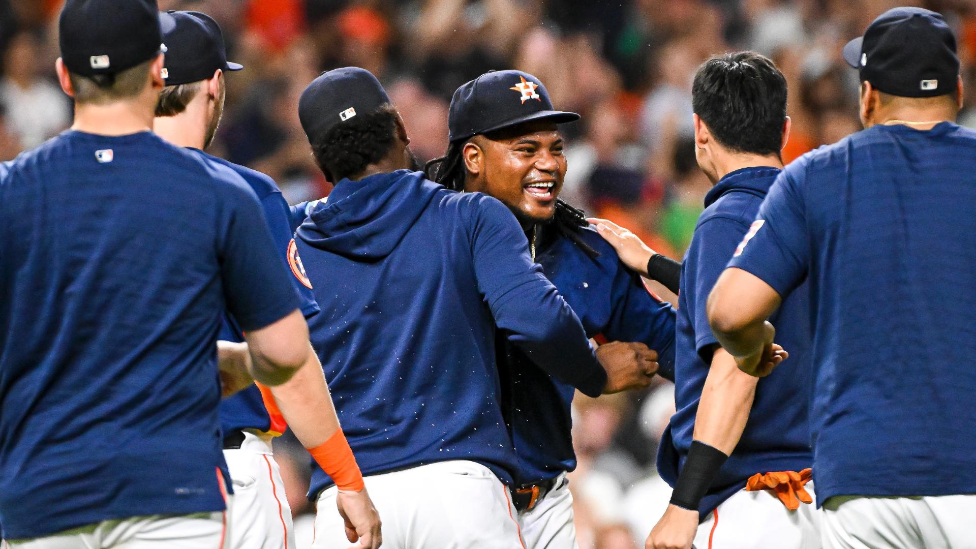 Framber Valdez throws no-hitter as Astros beat Guardians 2-0 - The