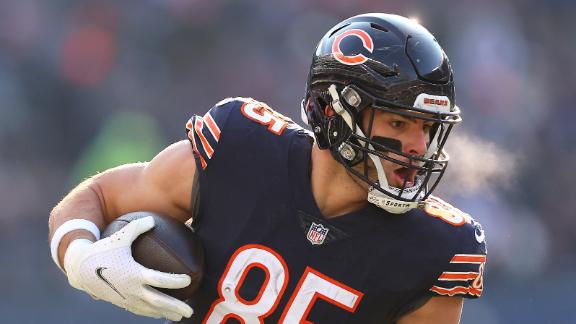 With 5 TDs in last 3 games, Bears' Cole Kmet is a red zone threat - ESPN -  Chicago Bears Blog- ESPN