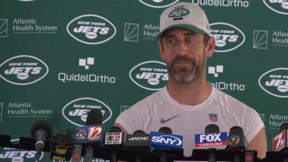 Jets sense frustration from Aaron Rodgers, offense after spotty
