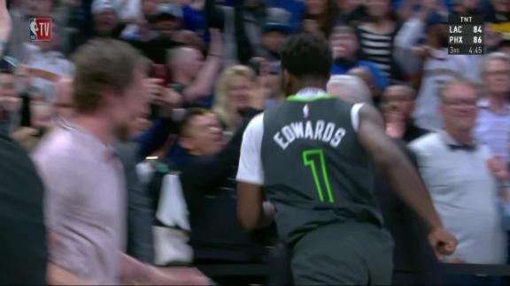 Timberwolves Anthony Edwards creates history with lights-out shooting vs.  Nuggets