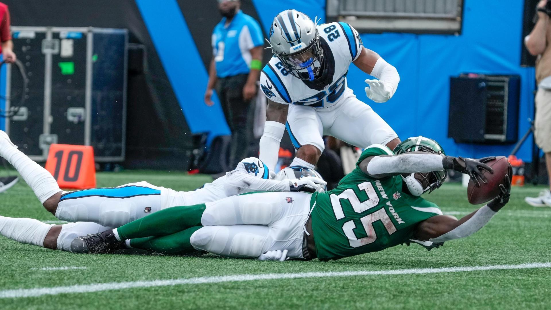 Panthers' Bryce Young limited to 21 yards in preseason debut as Jets win  27-0 without Aaron Rodgers - The San Diego Union-Tribune