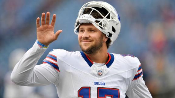 Josh Allen, Tony Romo 'teach' in new CBS/Paramount+ ad