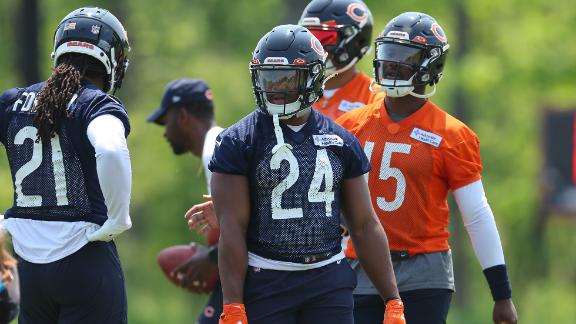 Khalil Herbert has early lead as Bears' RB1, but battle will ensue - ESPN - Chicago  Bears Blog- ESPN