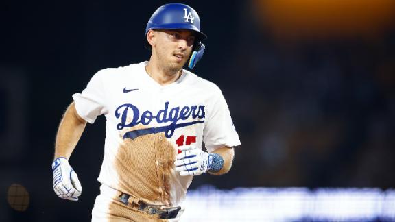 Barnes homers for first time in nearly a year, Dodgers beat Brewers 1-0 for  11th straight victory