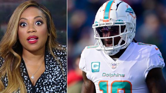 Miami Dolphins' Tyreek Hill reaches settlement after marina incident