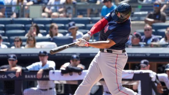 Urias becomes first Red Sox to hit grand slams on consecutive pitches,  Boston beats Yankees 8-1 - ABC News