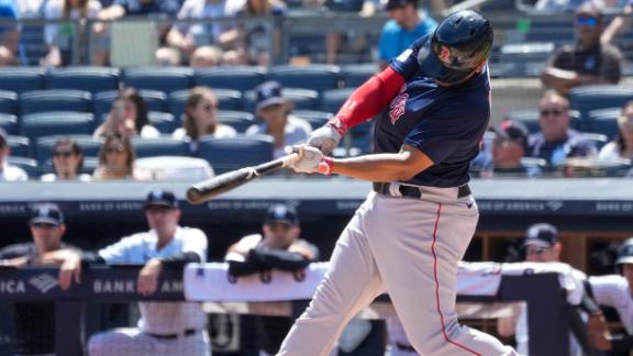 Urias becomes first Red Sox to hit grand slams on consecutive pitches,  Boston beats Yankees 8-1