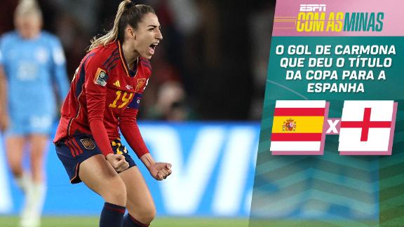 Espanha bate Inglaterra por 1 a 0 e conquista título inédito na Copa do  Mundo Feminina