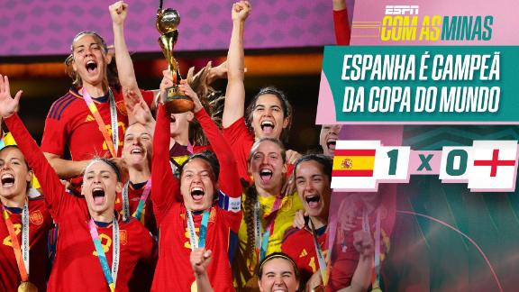 A ESPANHA ENGOLIU A INGLATERRA'  Mina de Passe pós-final analisa decisão  da Copa do Mundo feminina 