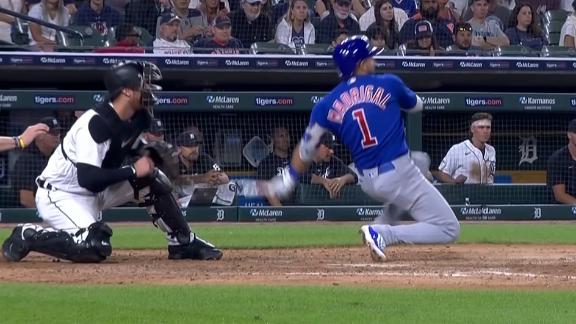 Gomes and Madrigal hit doubles in 9th to help Cubs beat Tigers for