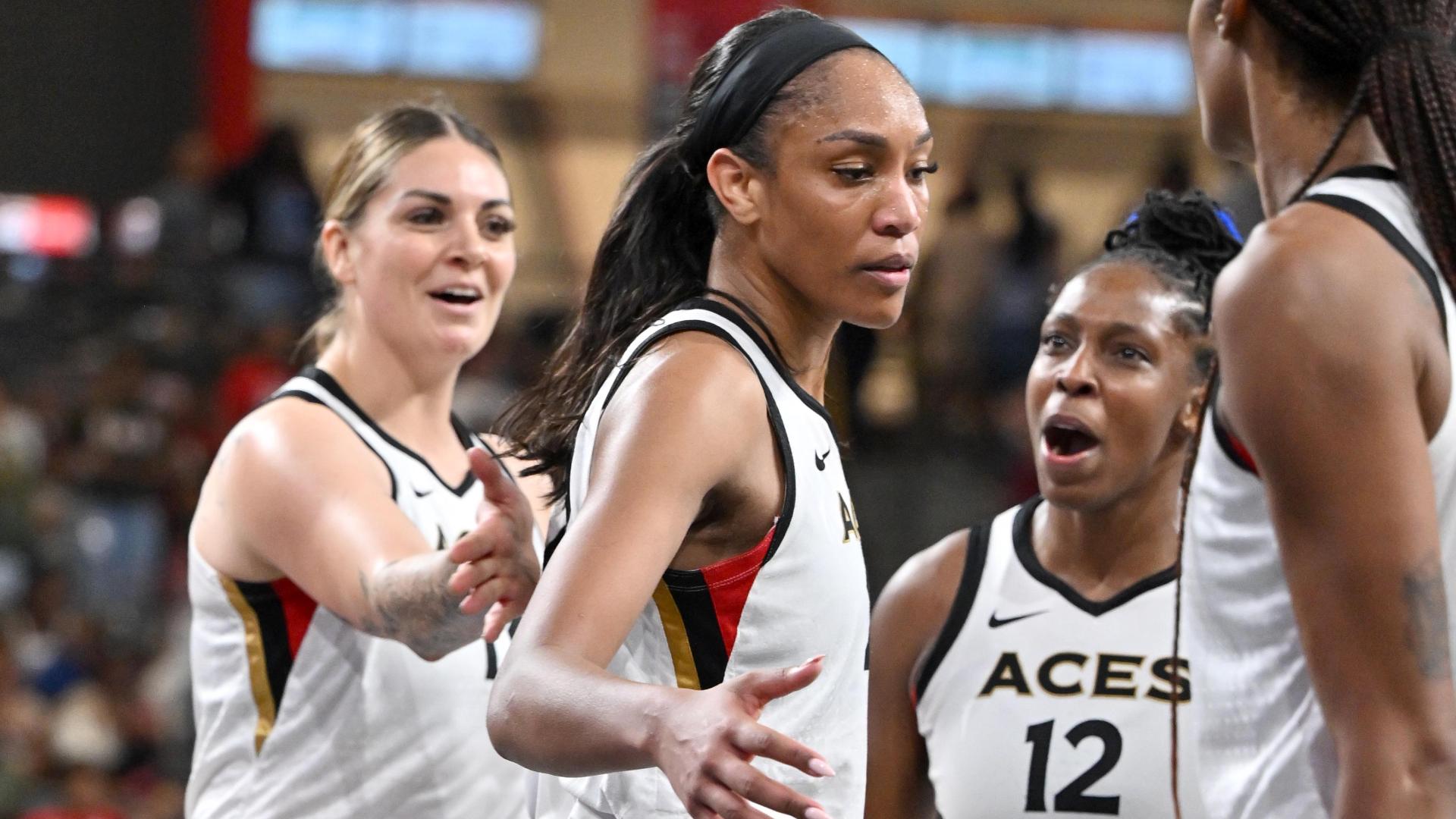 Las Vegas Aces: A'ja Wilson 2022 MVP - Officially Licensed WNBA
