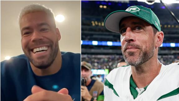 Jets' Aaron Rodgers hits Giants linebacker with 'un-come-back-with-able'  trash talk