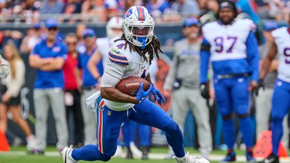 Buffalo Bills RB James Cook has career day with 123 rushing yards, credits  offensive line for success - BVM Sports