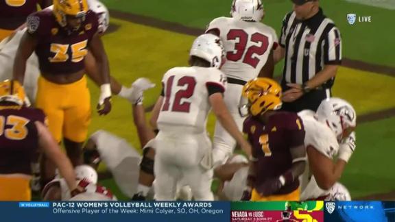 Rashada throws for two TDs, Arizona State earns storm-delayed 24