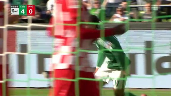 Leonardo Bittencourt goal 82nd minute Werder Bremen 4-0 Mainz - ESPN Video