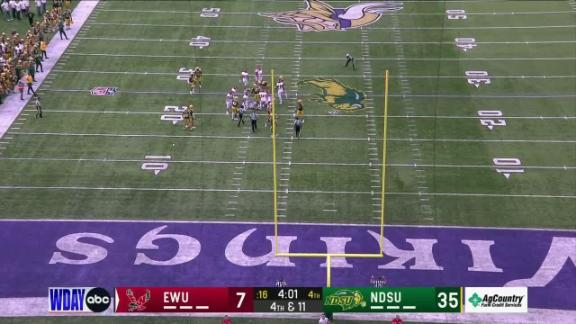 What TV channel is Eastern Washington Eagles vs North Dakota State