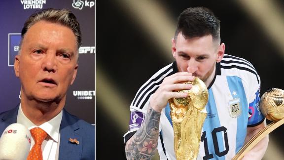 Van Gaal claims World Cup was rigged for Messi to win