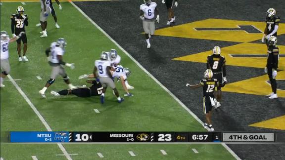 Missouri vs No. 5 Tennessee: Extended Highlights