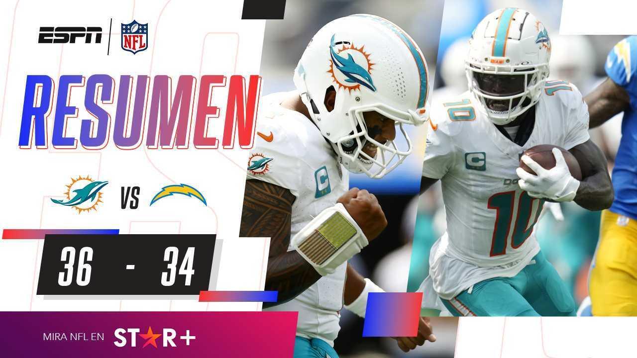 Dolphins 36-34 Chargers (Sep 10, 2023) Final Score - ESPN