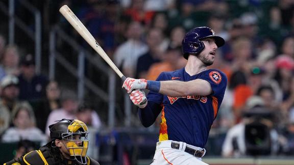 Kyle Tucker hits 2 RBI triples in an inning as Astros win - ABC13 Houston