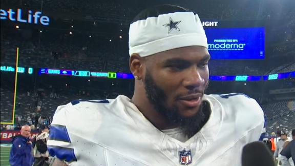 Cowboys rip error-prone Giants 40-0 for worst shutout loss in the