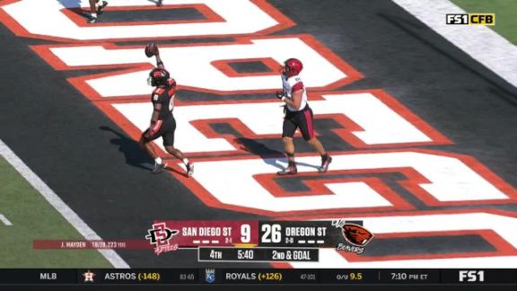 Uiagalelei, No. 16 Oregon State's defense, leads way over San Diego State  26-9 - OPB