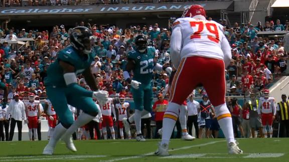 NFL Week 2: Chiefs get past early mistakes to beat Jaguars, avoid 0-2 start