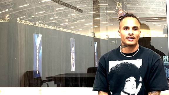 kenny stills purple dress Oklahoma WR Kenny Stills is wearing a dress, a sparkly purple dress (PHOTO)