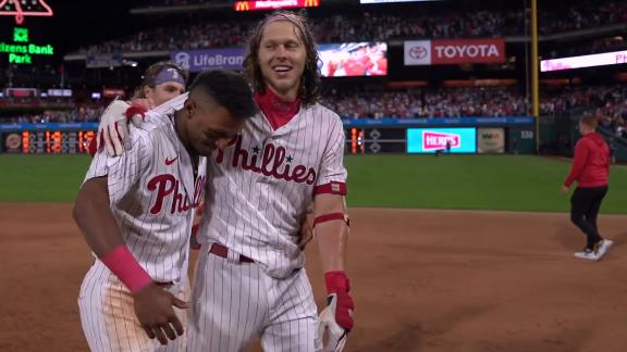 Bohm's RBI single in 10th lifts Phillies past Mets 5-4 and closer to 2nd  straight playoff trip - ABC7 New York