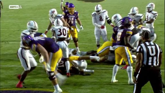 Game Highlights: East Carolina 44, Gardner-Webb 0 Football (September 23,  2023) 