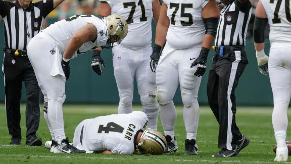 Saints' Rashid Shaheed returns a punt for a 76-yard touchdown against the  Packers, NFL Highlights