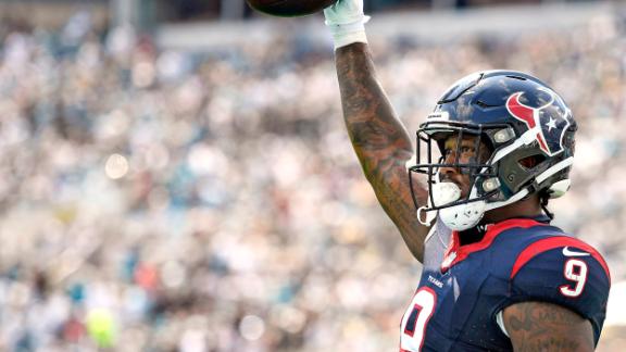 Beck's rare TD return propels Texans to a 37-17 rout of Jaguars