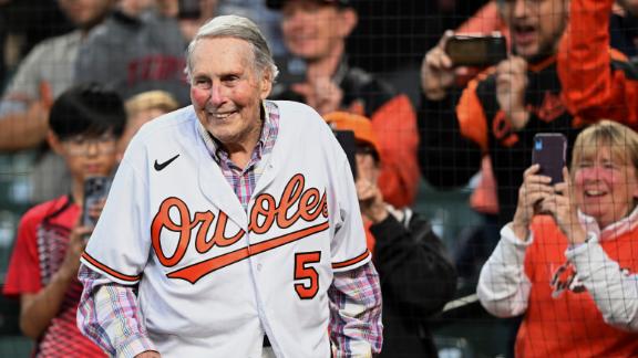 Baltimore Orioles Legends Frank Robinson Jim Palmer And Brooks