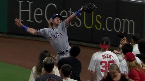 Travis Jankowski HAMMERS a Three-Run Home Run!, 1st HR of 2023, Texas  Rangers