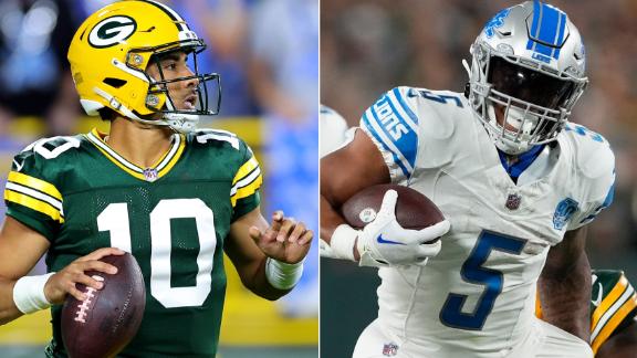 David Montgomery runs wild as Lions beat Packers 34-20 to take early  command of NFC North