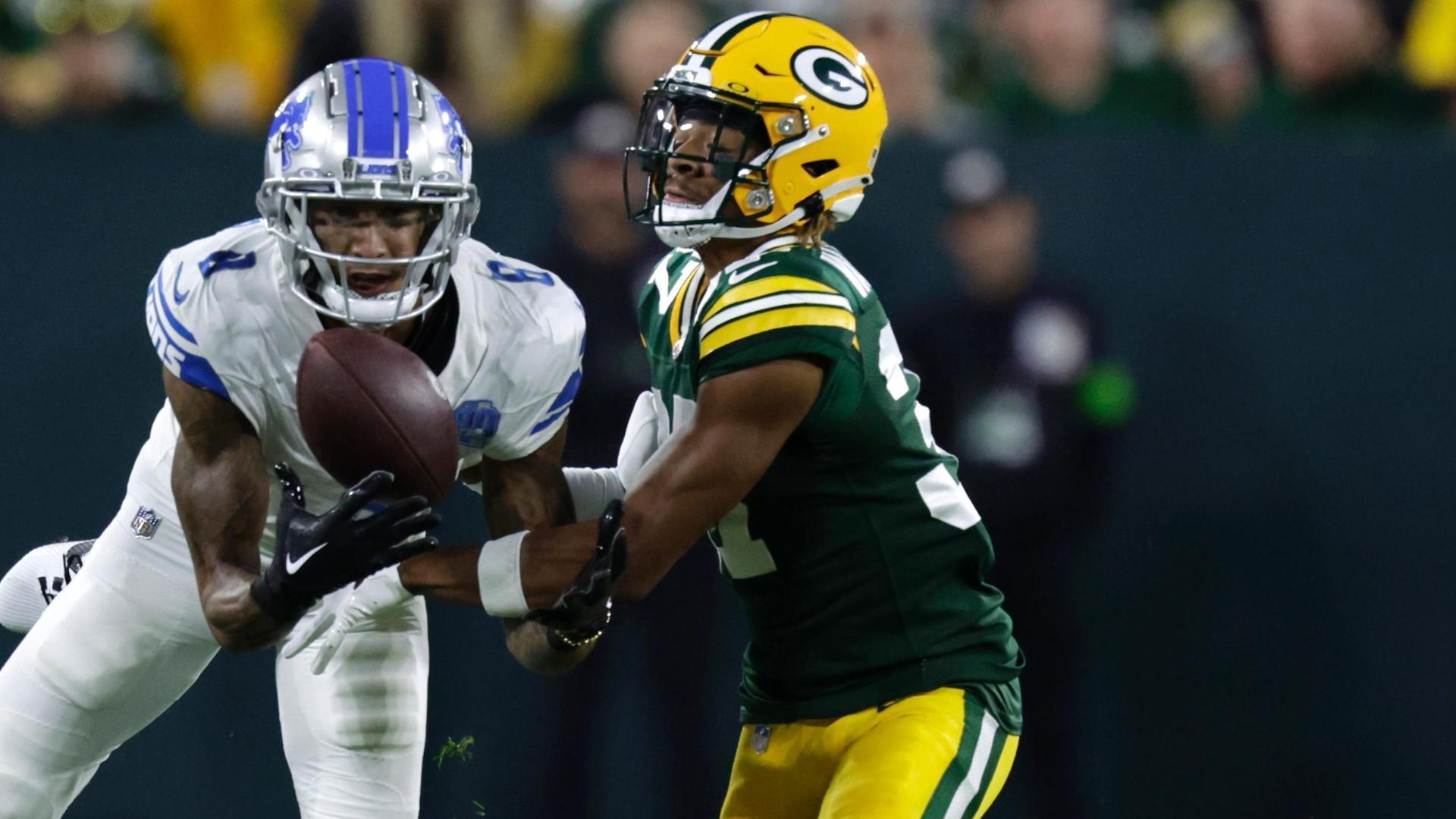 David Montgomery runs wild as Lions beat Packers 34-20 to take early  command of NFC North