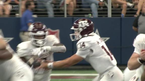 Max Johnson throws 2 TD passes for Texas A&M in win as Arkansas held to 174  total yards