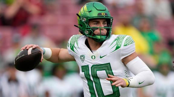 Oregon's Bo Nix leads the Ducks into the 2023 college football season