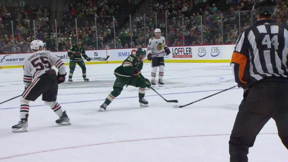 Jon Merrill scores goal for Wild - ESPN Video