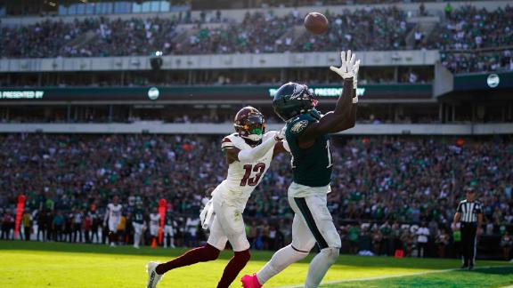 Commanders 31-34 Eagles (1 de Oct., 2023) Resultado Final - ESPN DEPORTES