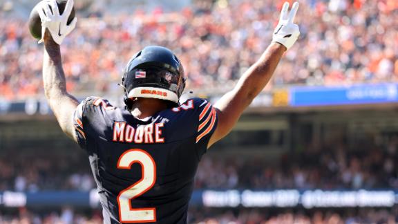 DJ Moore - Chicago Bears Wide Receiver - ESPN